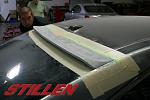 Stillen rear window spoiler insalled