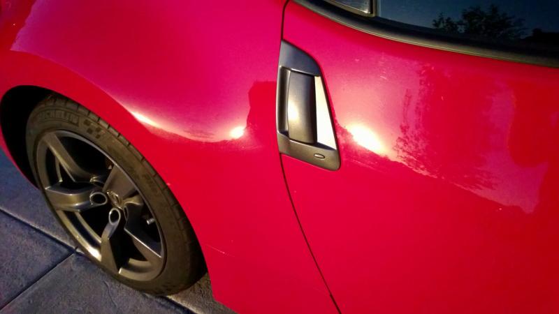 Door handles now match wheels