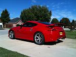 Pic of Z with tint and new badge.