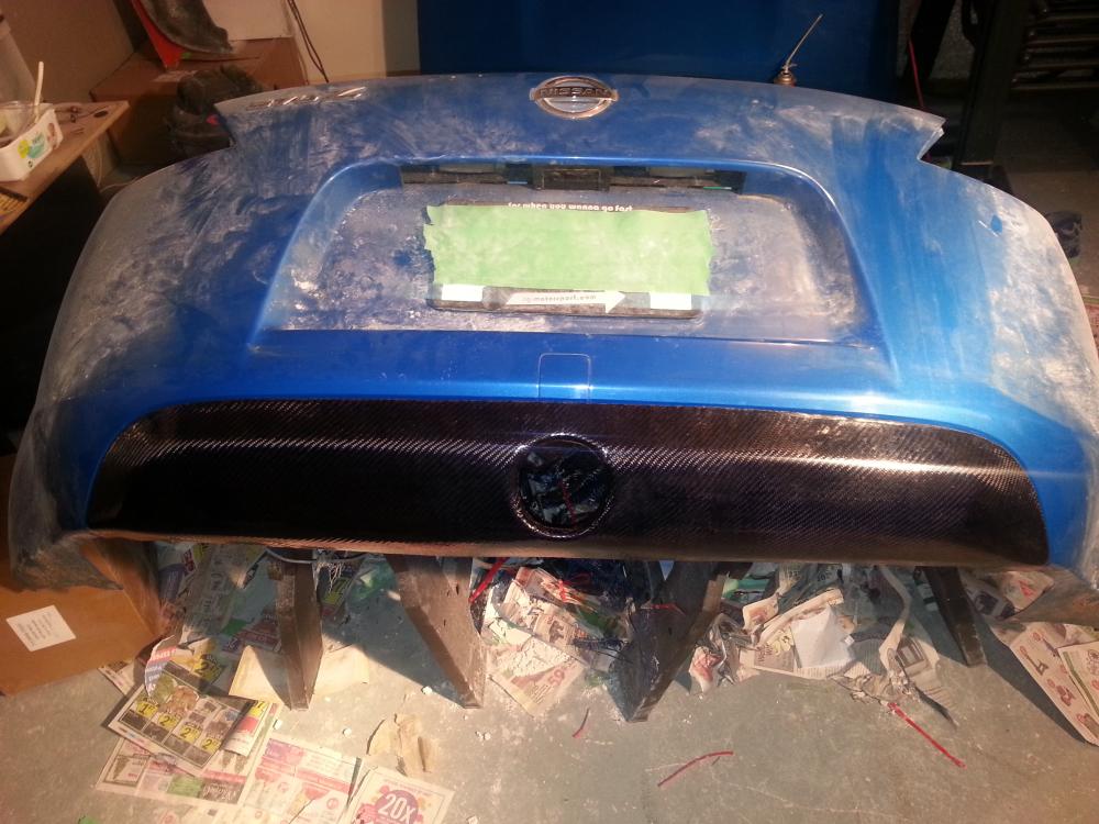 first rear bumper overlay single exit