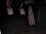 Aluminum pedal install