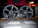 Nismo Wheels powder coated GR-02 Cardinal Pearl Gray Metallic