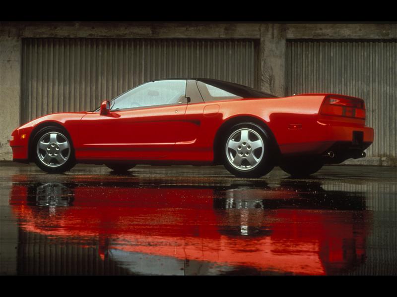 1991 Acura NSX - 18 years later, it's still a design that's ahead of it's time. Although the MR movement never caught on, it would still be fun to have one.
