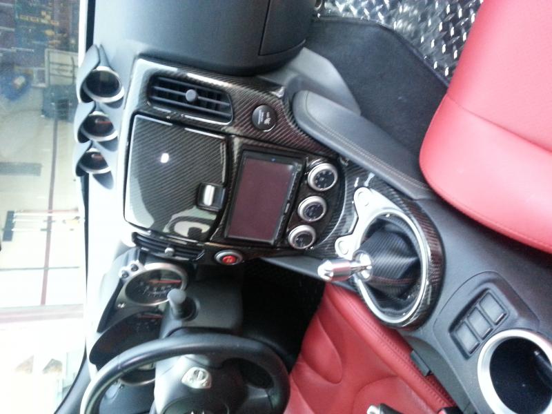 Cf center console, shift boot, shift knob