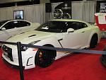 No 370z other then a stock one but a few SICK GTR's!  Love the white with black rims.