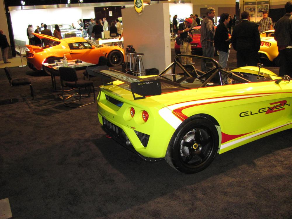 The back of the Lotus, We'd never see it from this angle as we probably have double the HP