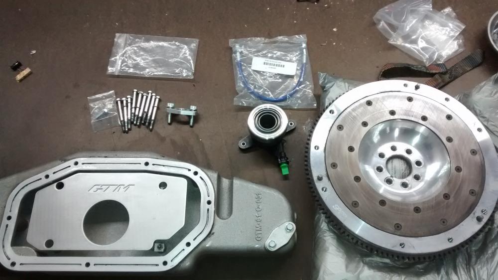 GTM Baffled Oil Pan, Z1 SS Clutch line and Stock CSC