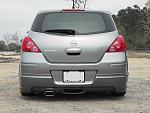 09 Versa / Tiida IMPUL rear valiance and exhaust tip.