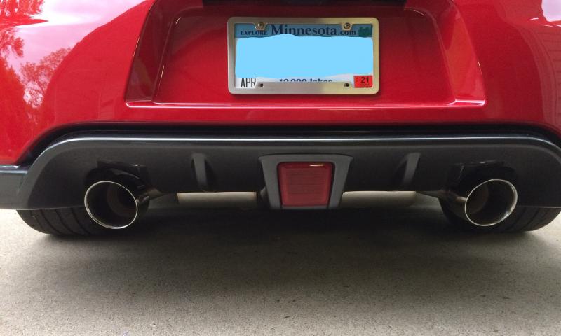 Remark v2 axle back exhaust