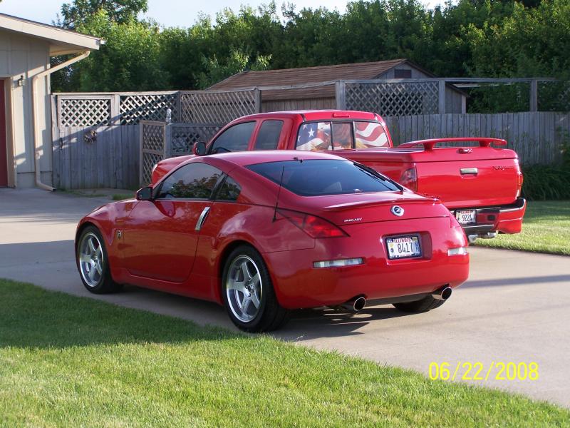 Home attached driveway with our "X Runner"