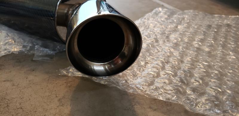 FI Exhaust Tip - Right Side