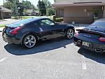 Z and Porsche Turbo S garage mates