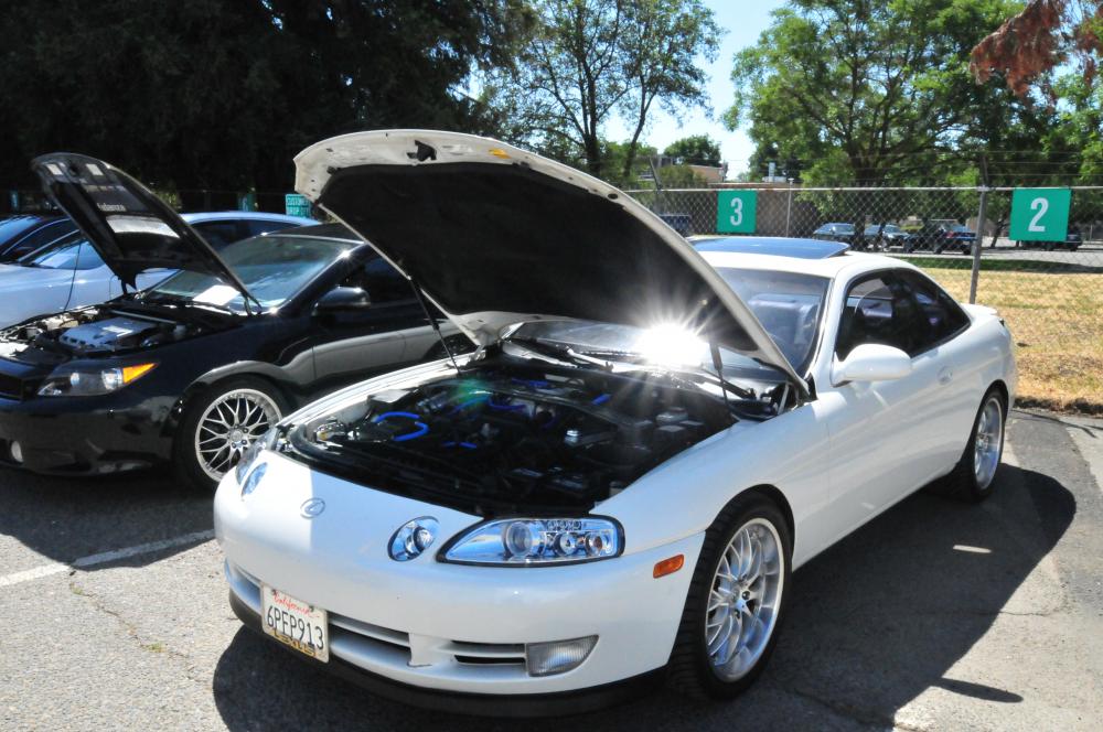 SC400 at Public Works car show