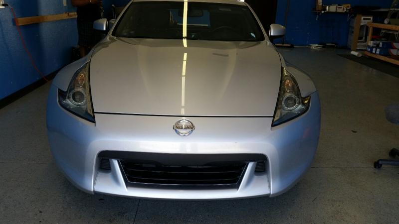 SMOKE VINYL WRAPPED HEADLIGHTS