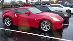 The first day I bought the Z, yes it was raining, I was the only person in the dealer wanting to buy a car so I got it:)