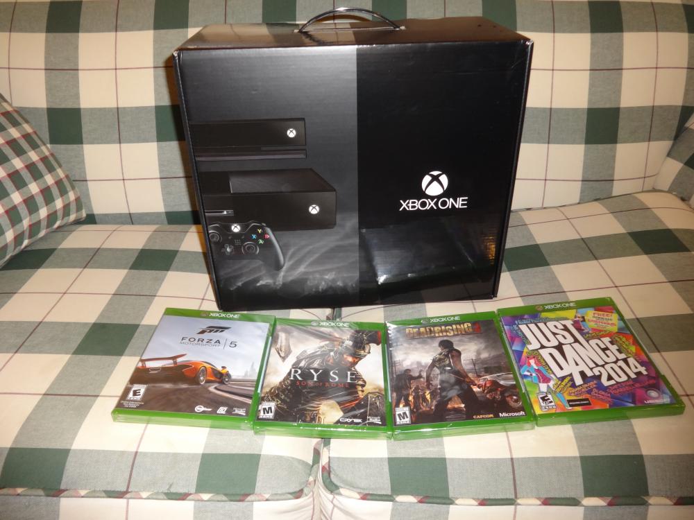My Xbox One. Its not amazing but still a toy for me to play with.