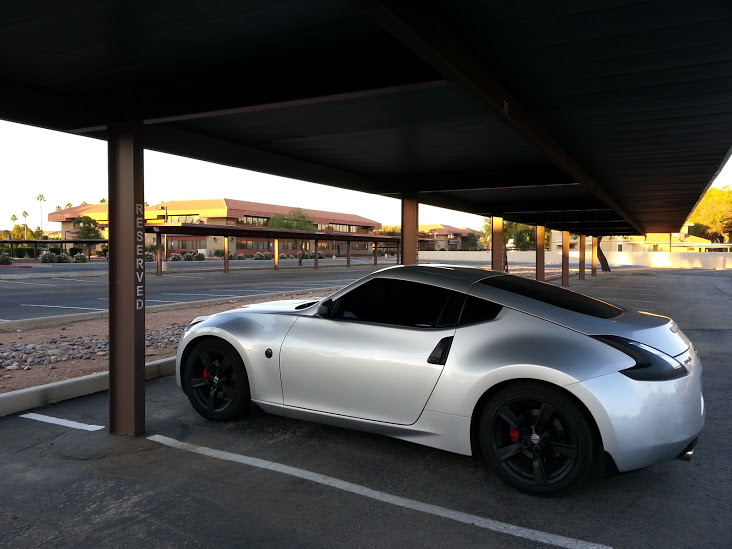 Side Shot-Black Tails & Red Brakes