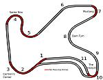 Harris Hill Road San Marcos Road Course Map