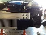 intercooler and sc oil cooler on