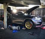 Clutch and Flywheel in a parking spot😂