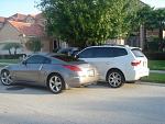 My 350z and Wife BMW X3 M Package. Back on 2007/08
