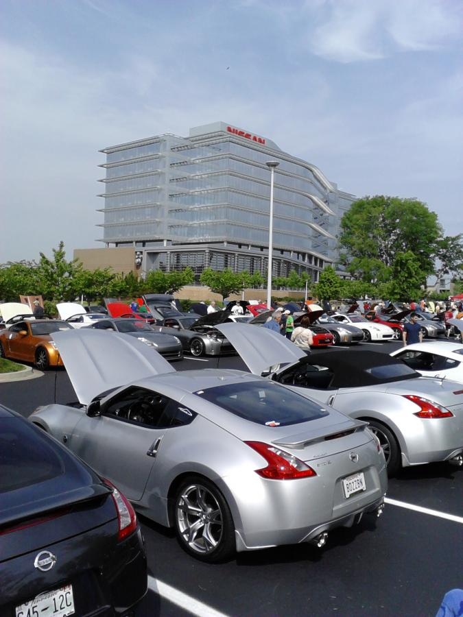 Day of the ZATTACK Event - Nissan Corporate in the background. Was a GREAT DAY for ALL Particpants!