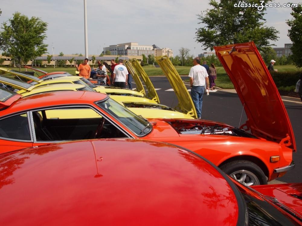 Early Z's at ZATTACK Event - The Z that started it all in the US: The 240Z...