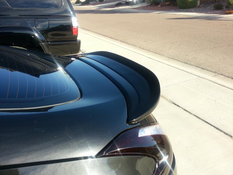 Carbon Signal FRP Add-On Spoiler painted body color