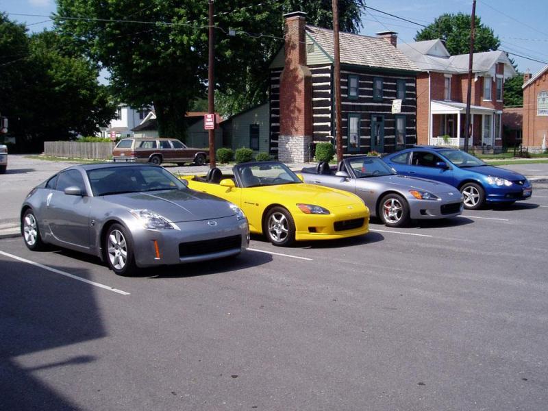 Taking a break after jaunt through KY back country. The day i really learned to drive :)