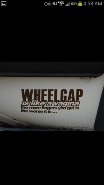 wheel gap