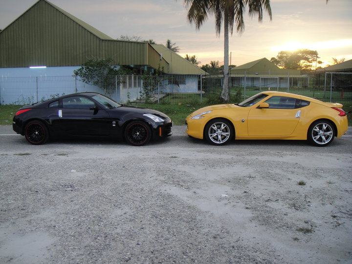 370z & 350z head2head