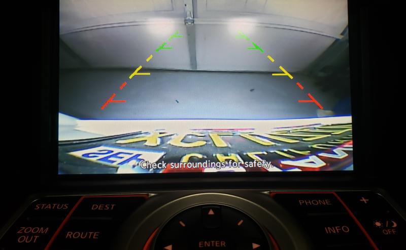 "How can you see backing up in this thing???"  No problem!

5500k high output LED reverse illumination with Kenwood rearview camera using OEM LCD display and integrated software