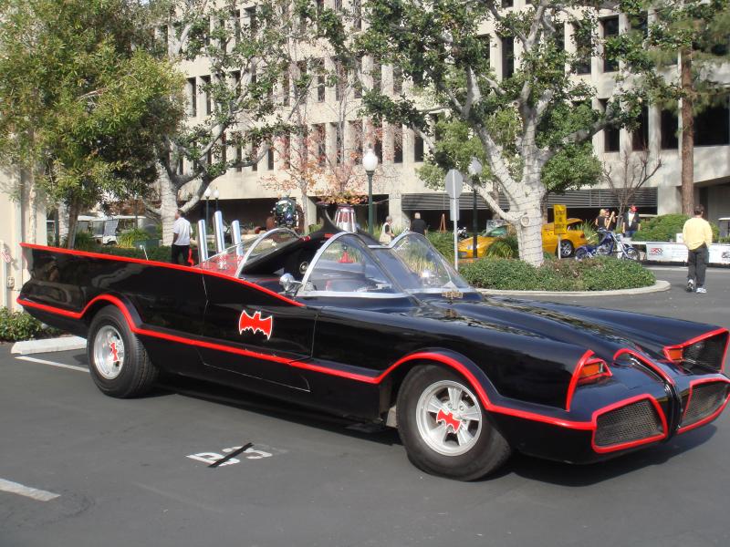 The Bat Mobile from the TV series.