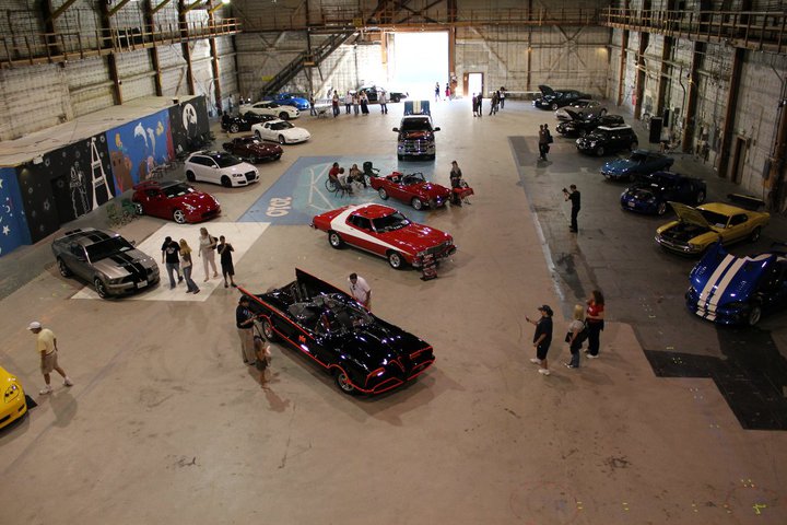 Aerial shot.  Scary as hell to climb up there.  I don't know how the stage hands do it every day.