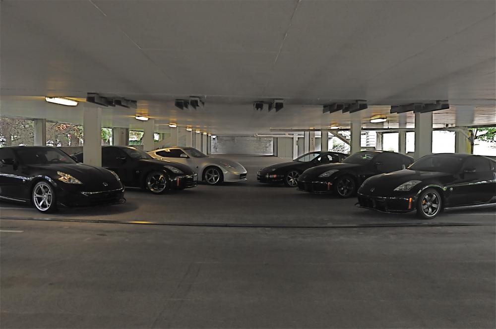 Parking Garage Group Shots