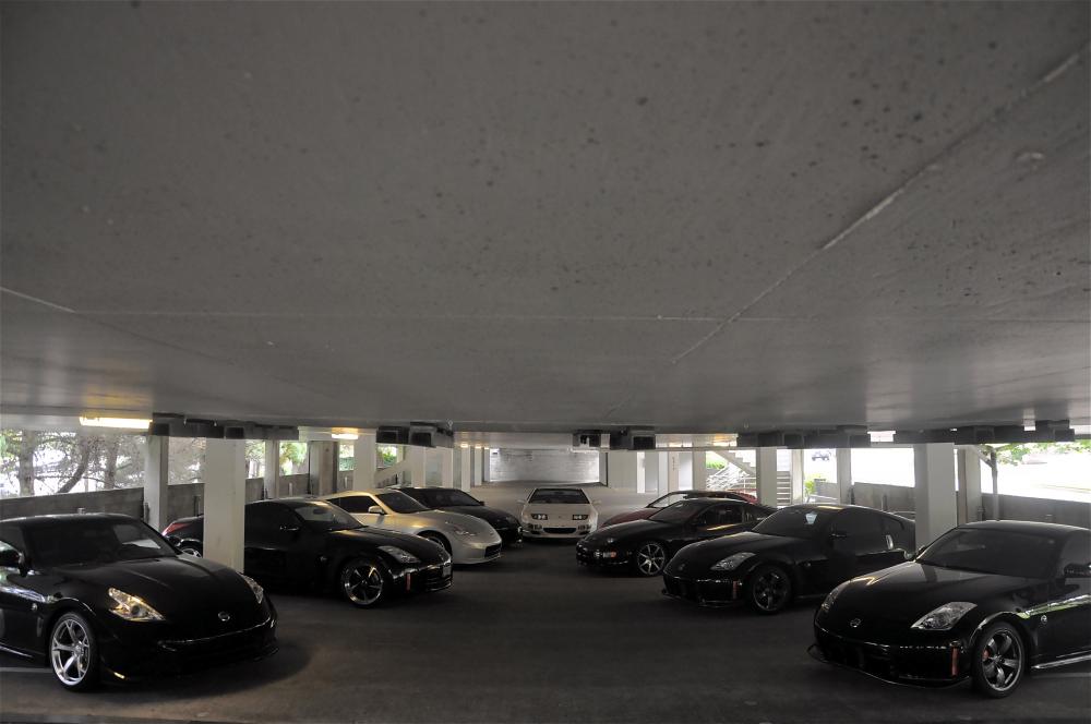 Parking Garage Group Shots