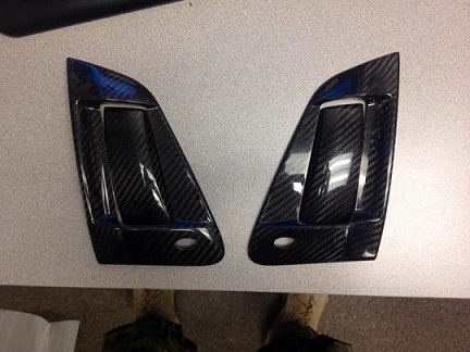 Evo-R CF door handle covers