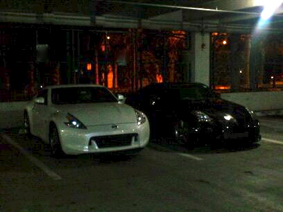 At work. The black Z is my co-worker's.