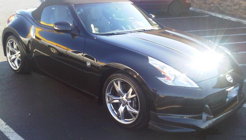 Custom Car Cover: 2010-20 NISSAN 370Z ROADSTER CONVERTIBLE W/ANT