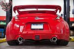 The new exhaust - Fast Intentions TDX 12" resonated carbon fiber catback
