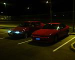 My friends Alpha Romeo 155 and my CA18DET S13 Fastback