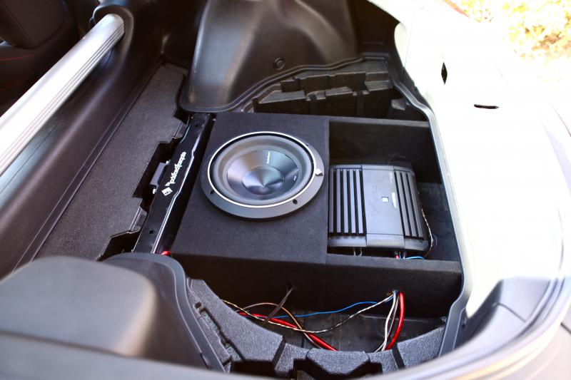 Genesis coupe sales sub box