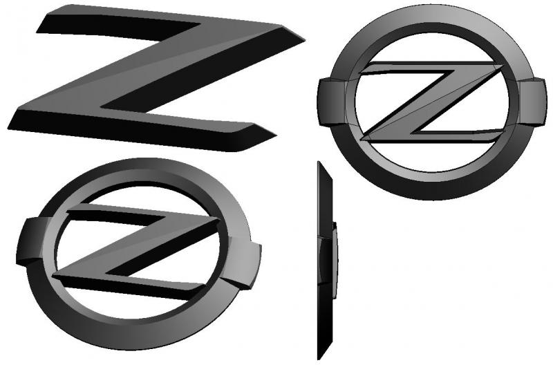 Nissan 370z Emblems