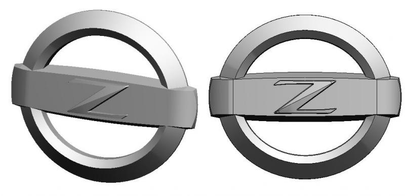 Nissam Z Emblem (Design 3)