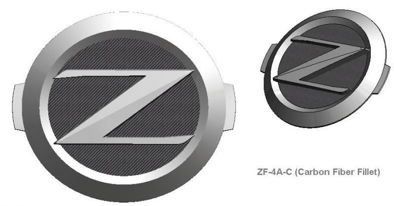 Nissam Z Emblem (Design 4 Carbon Fiber)