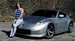 Ms. Breezy Aliyas on Transmountain HWY in El Paso with the 370z NISMO. (Photo by G. A. Volb/Shutterjock)