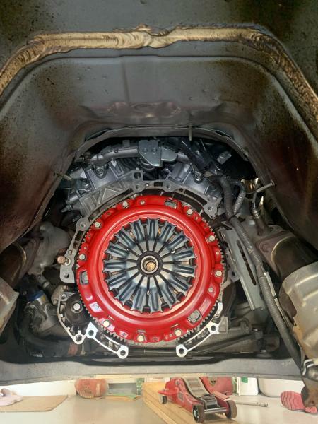 New Z1 clutch installed