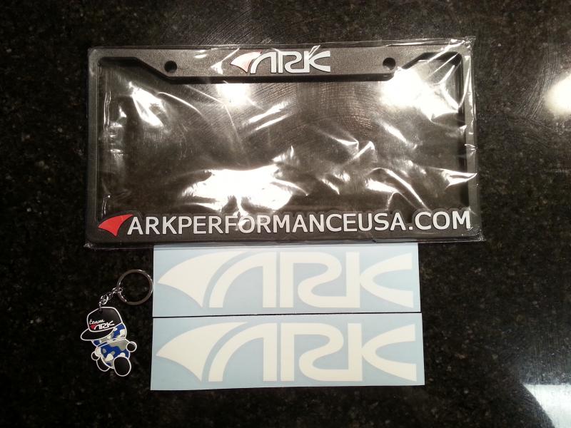 Just some free stuff ARK sent with the package.