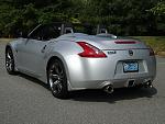 Silver Roadster with Hyper Black Wheels