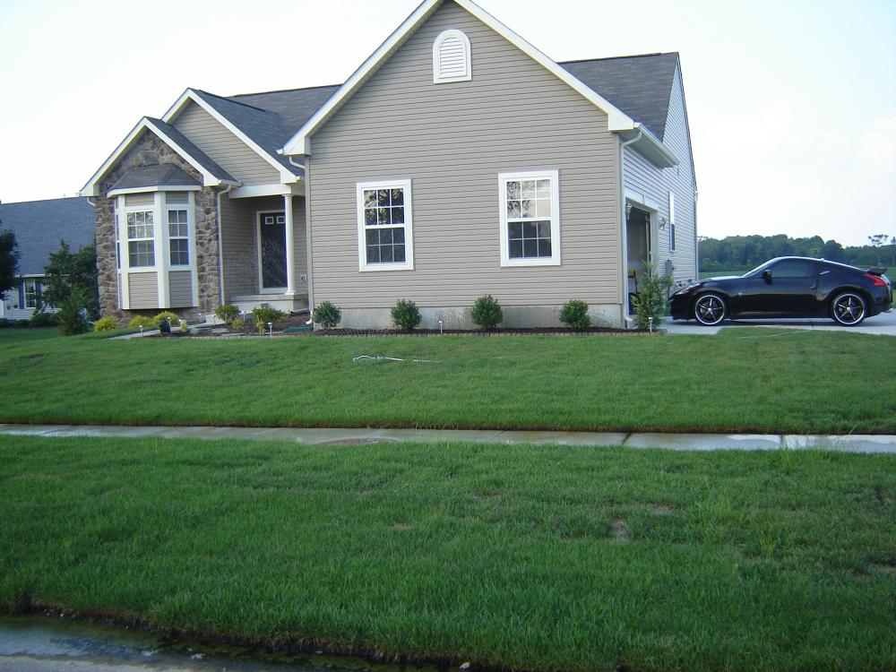 New house with the Z's 1st driveway :)